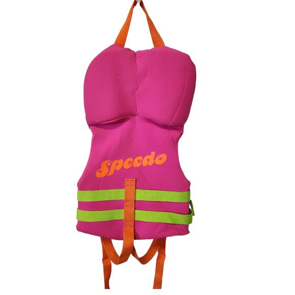 Speedo Infant Kids Aquaprene Personal Flotation Device Life Vest Jacket like NEW - Picture 2 of 5